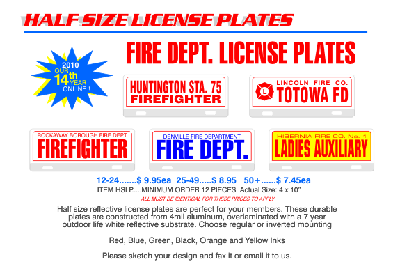 reflective tape for license plate